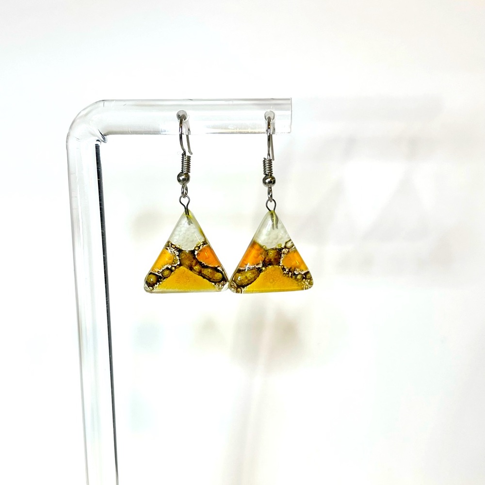 Recycled Glass Earrings